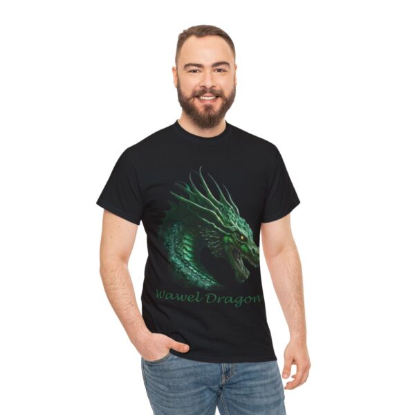 Wawel Dragon T-shirt. Smok Wawelsky Dragon. Legendary Dragon of Krakow T-shirt