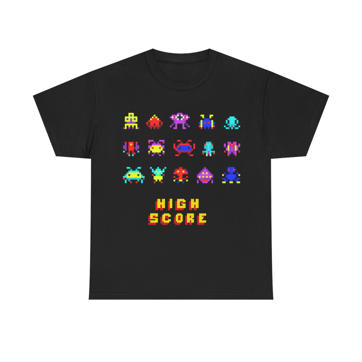 space invaders t-shirt